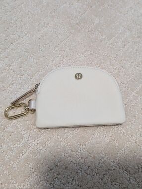 Lululemon Cream + Gold Dual Pouch **Single Pouch Only**
